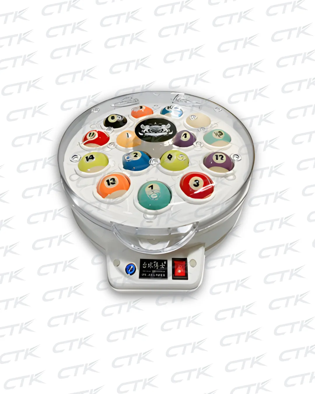 American billiard ball cleaning machine